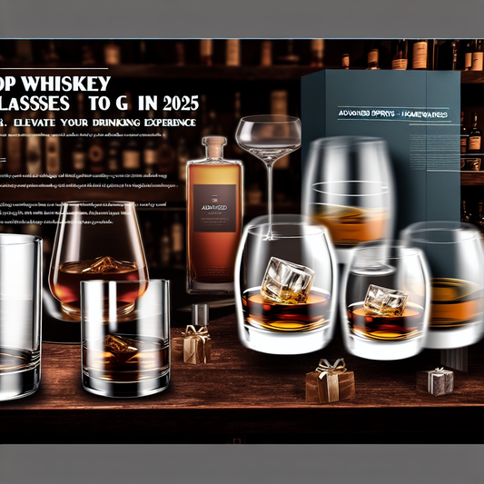 Top Whiskey Glasses to Gift in 2025: Elevate His Drinking Experience