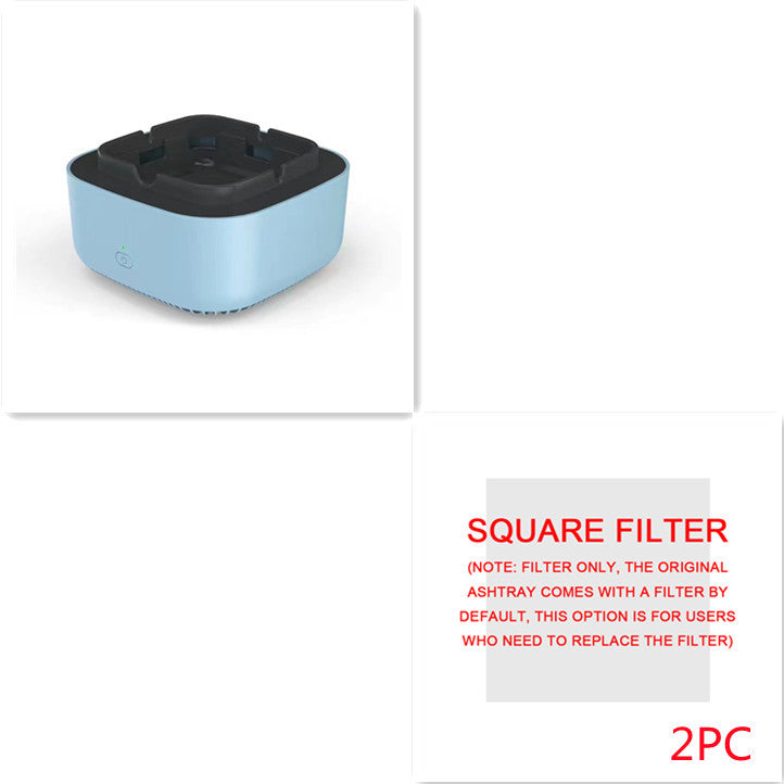 Portable Air Purifier Ashtray – Smoke Removal & Anion Freshener for Cars & Homes