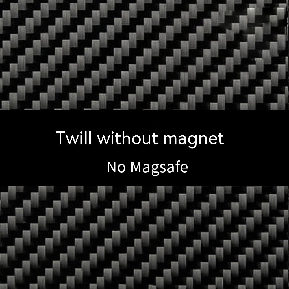 Carbon Fiber Magnetic iPhone Case β Sleek, Durable & Magsafe-Ready
