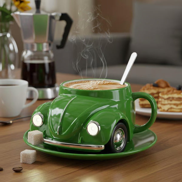 Beetle Mug – Retro Ride for Coffee Lovers
