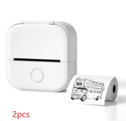 Phomemo T02 Bluetooth Mini Thermal Printer – Inkless, Portable & Multilingual