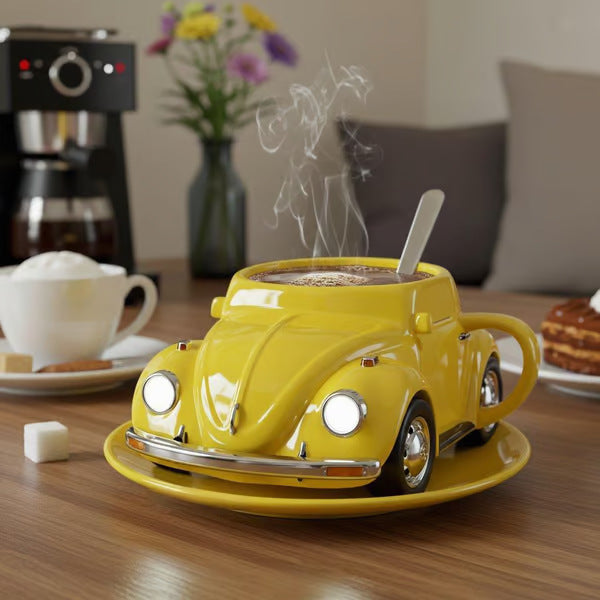 Beetle Mug – Retro Ride for Coffee Lovers
