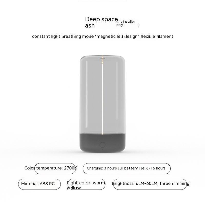 Rechargeable LED Camping Light – Portable, Anti-Drop & Touch Control
