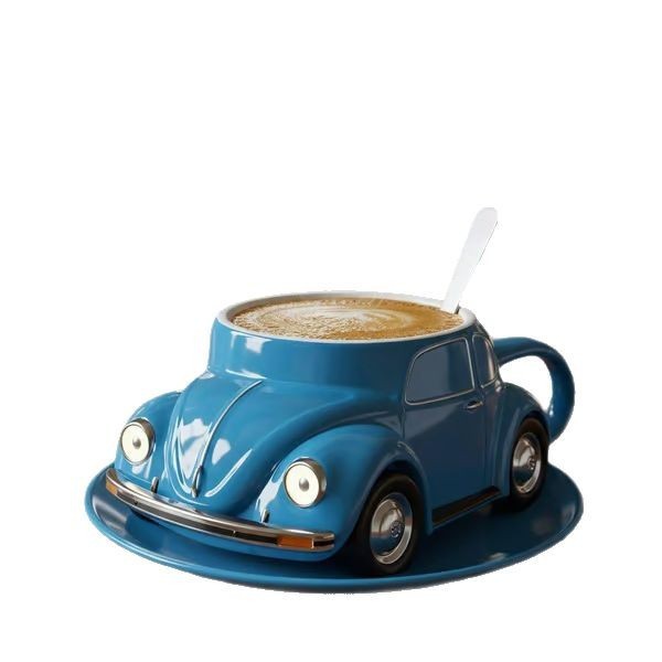 Beetle Mug – Retro Ride for Coffee Lovers