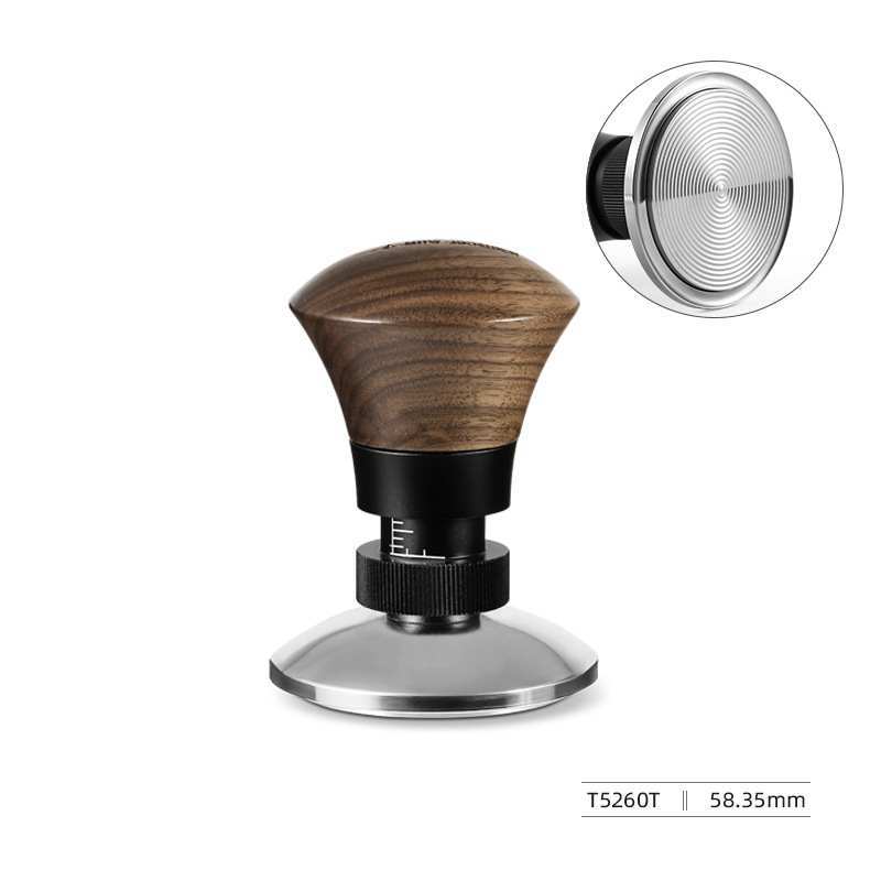 Bomber Strength – Premium Walnut Espresso Tamper (58mm)