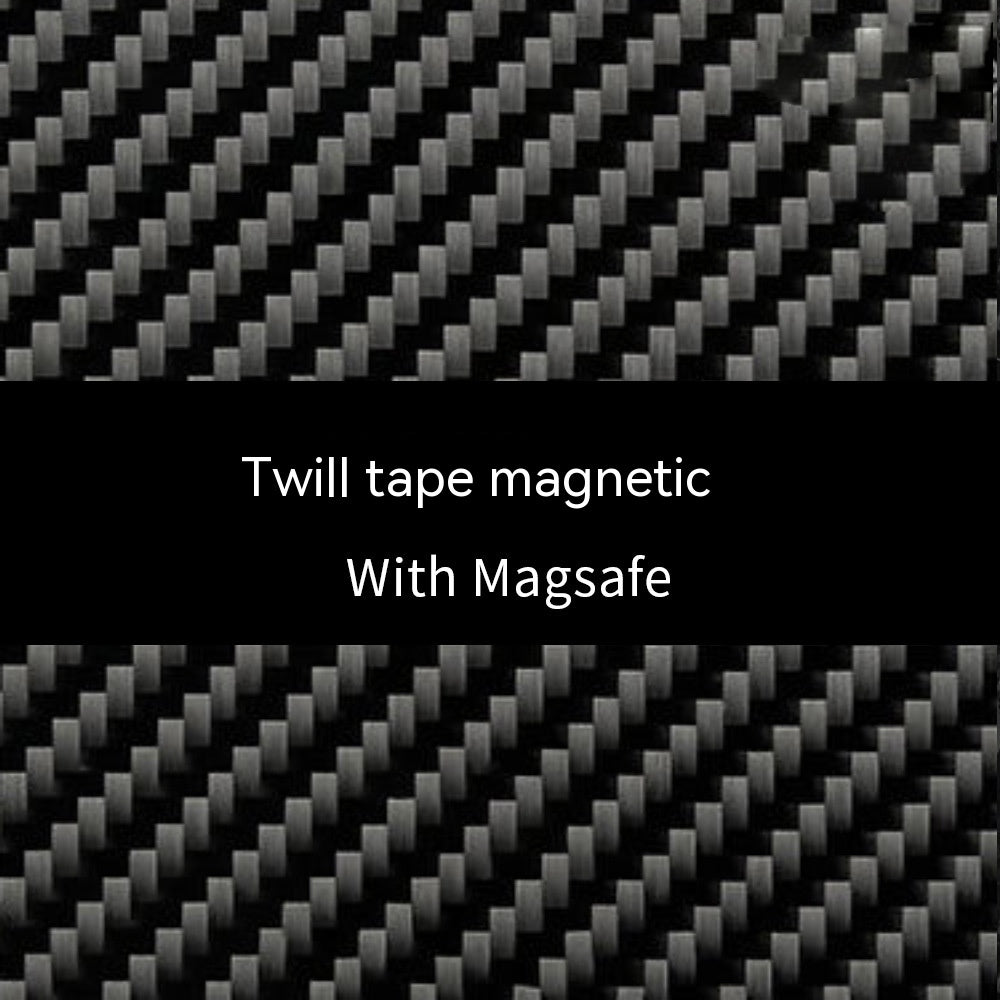 Carbon Fiber Magnetic iPhone Case β Sleek, Durable & Magsafe-Ready