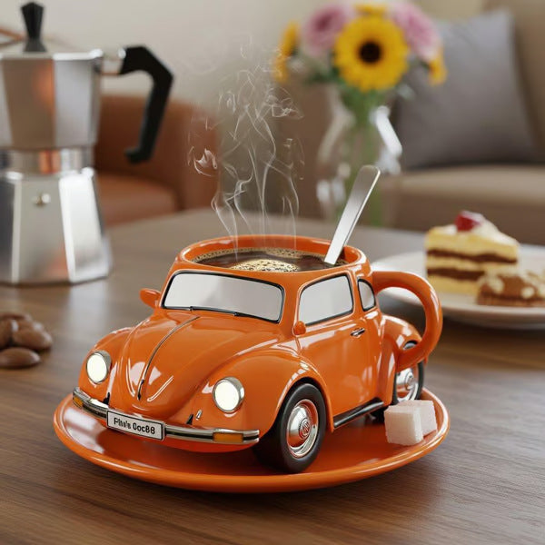 Beetle Mug – Retro Ride for Coffee Lovers