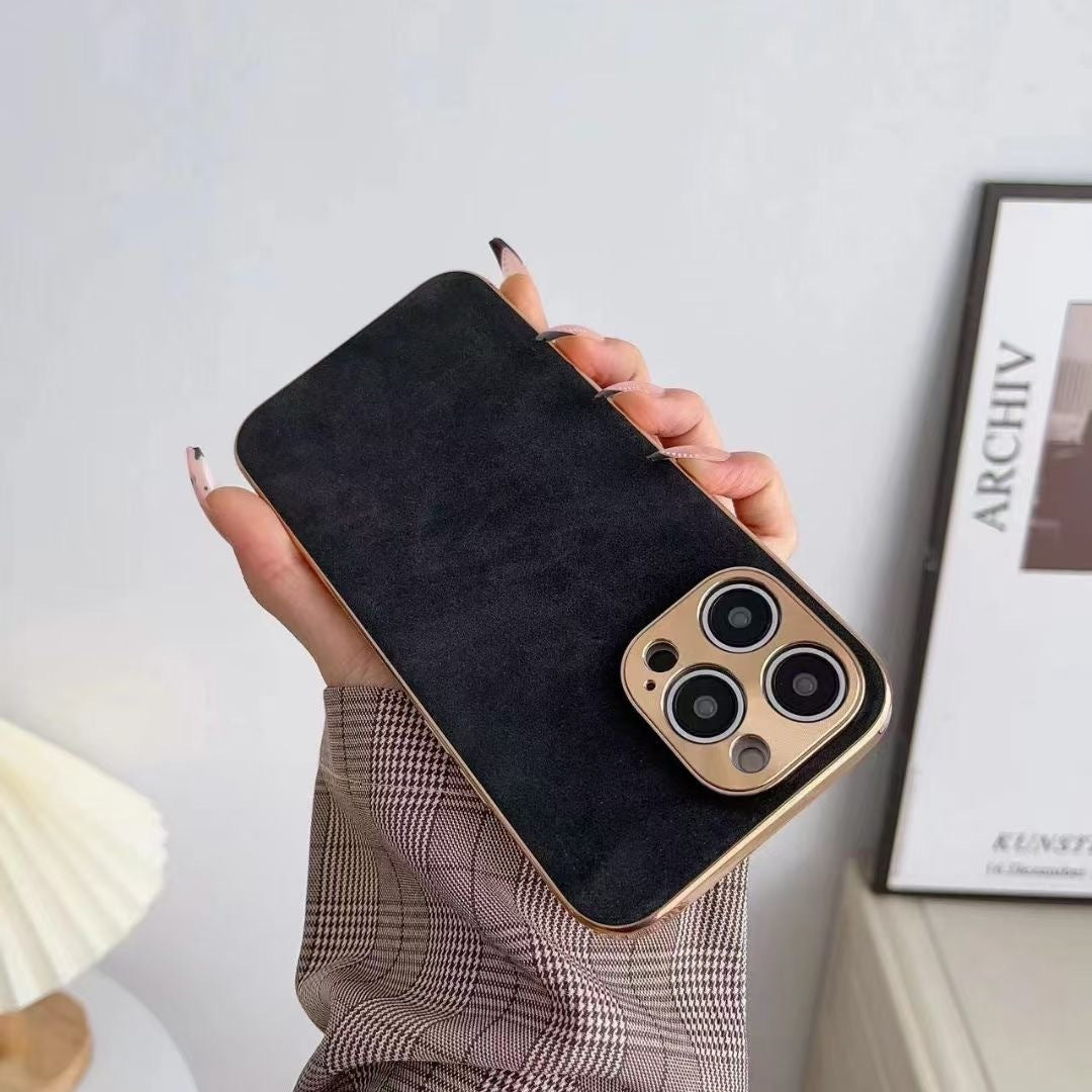 Premium Leather Texture iPhone Case – Slim, Stylish & Protective