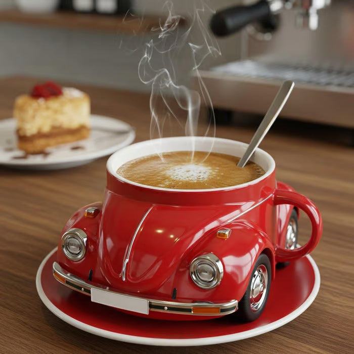 Beetle Mug – Retro Ride for Coffee Lovers