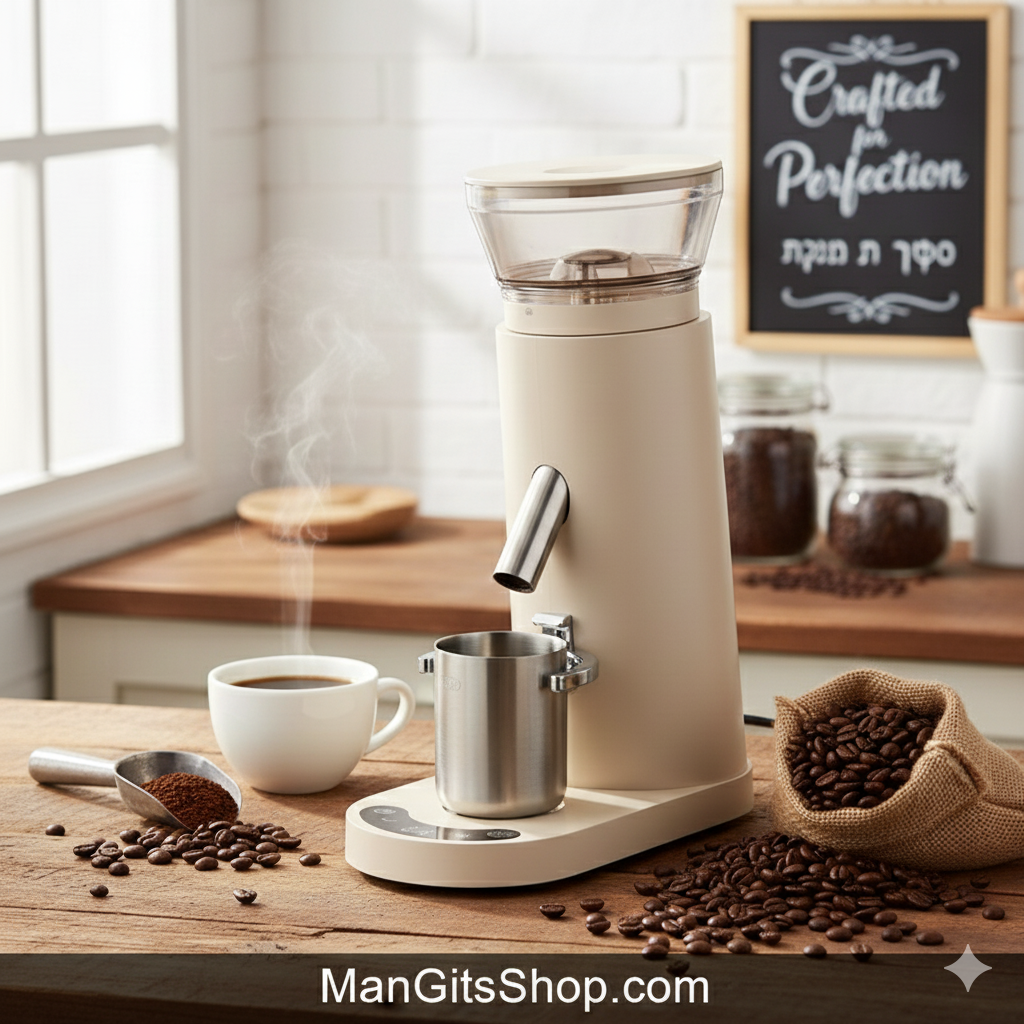 Wireless Precision Coffee Grinder – Retro Portable Powerhouse