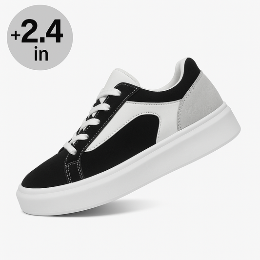 Menβs Elevator Oxford Shoes β 6cm Height Boost, Thick Sole, Plus Sizes 36-44