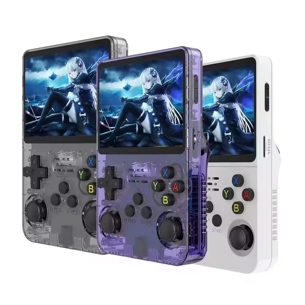 R36S Retro Handheld Game Console – 3.5" IPS Display, 64GB, 15,000+ Games