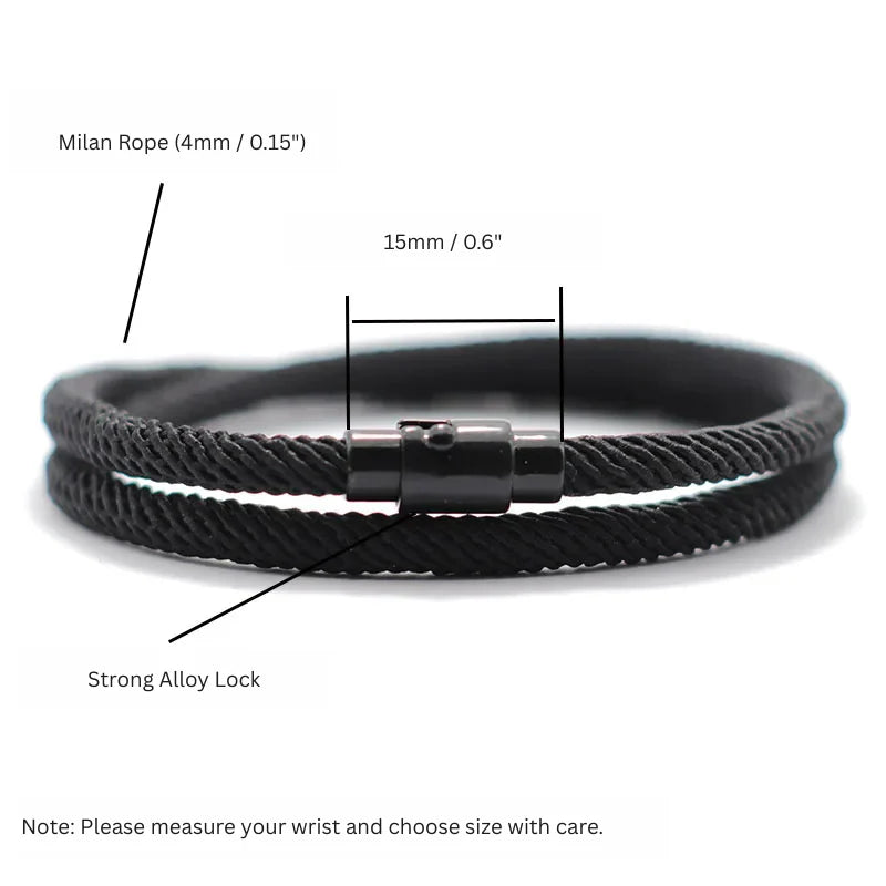 Knotic Minimalist Rope Bracelet