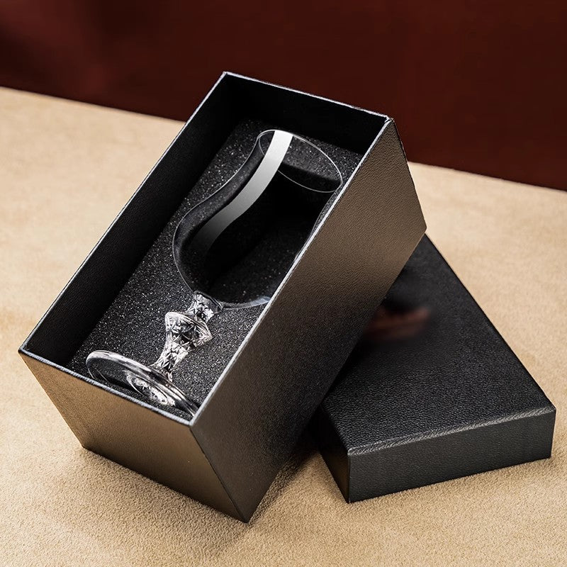 Macallan King's Crystal Whiskey Glass – Luxury Handmade Nosing Goblet for the Distinguished Gentleman