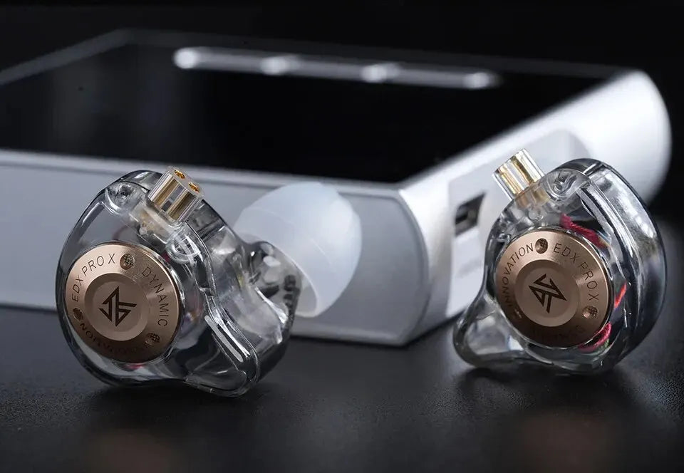 KZ EDX PRO X Wired Earphones HIFI Stereo Bass Music In - Ear Earbuds Headphones