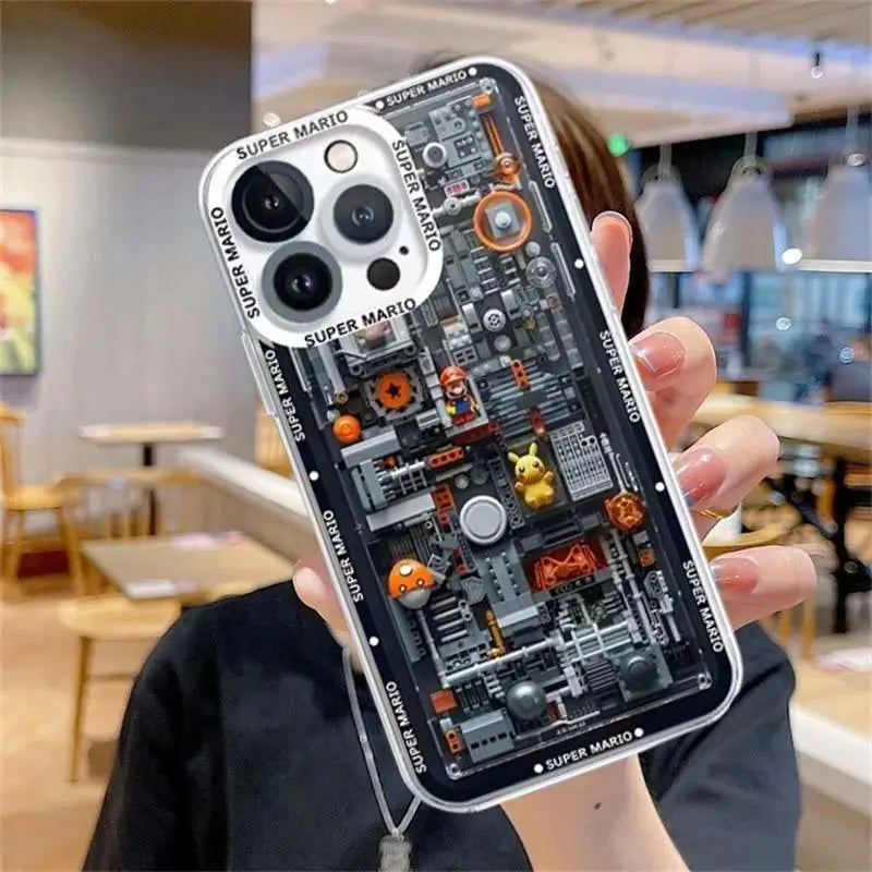 Super Mario Bros Silicone Case for iPhone 15 Pro Max, 16, 14 – Fun, Retro Style Meets Everyday Protection