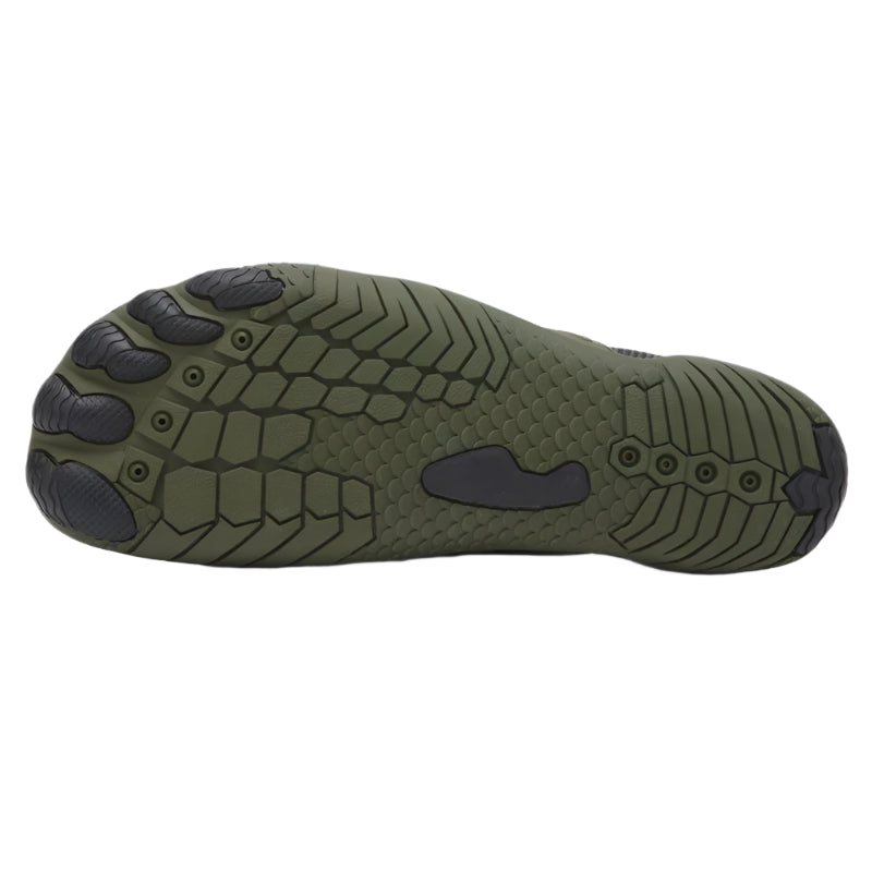 Men's Barefoot Cross-Trainer Shoes – Minimalist Zero Drop Sole, Wide Toe Box, Upstream Water Shoes for Beach & Swimming