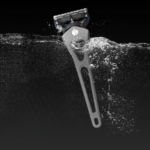 EDC Real Titanium Alloy Shaving Razor Handle For Men
