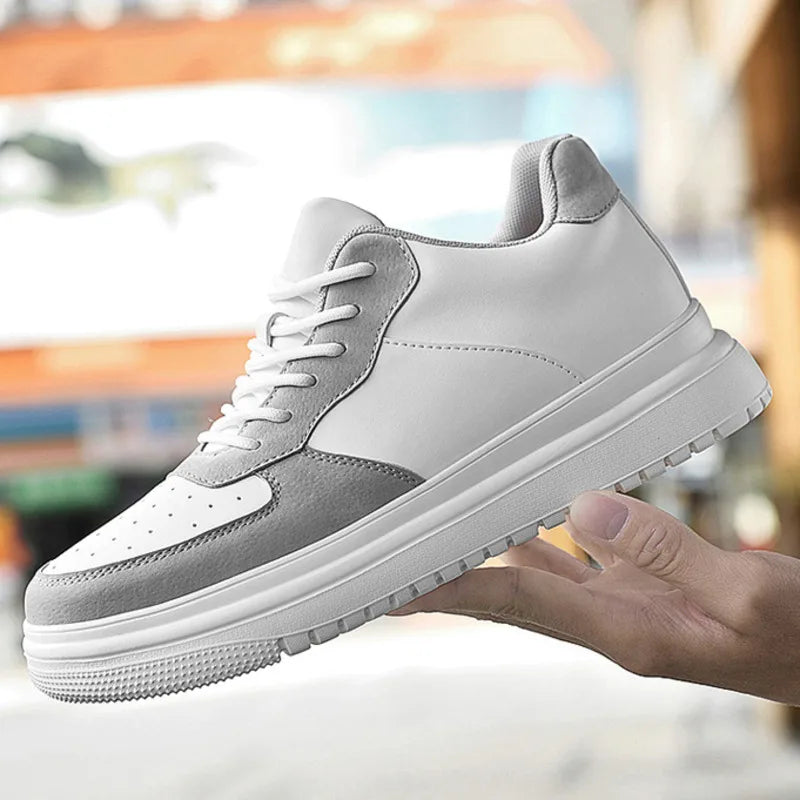 Men’s Elevator Sneakers – Hidden Heel Heightening Shoes (6CM, 8CM, 10CM)