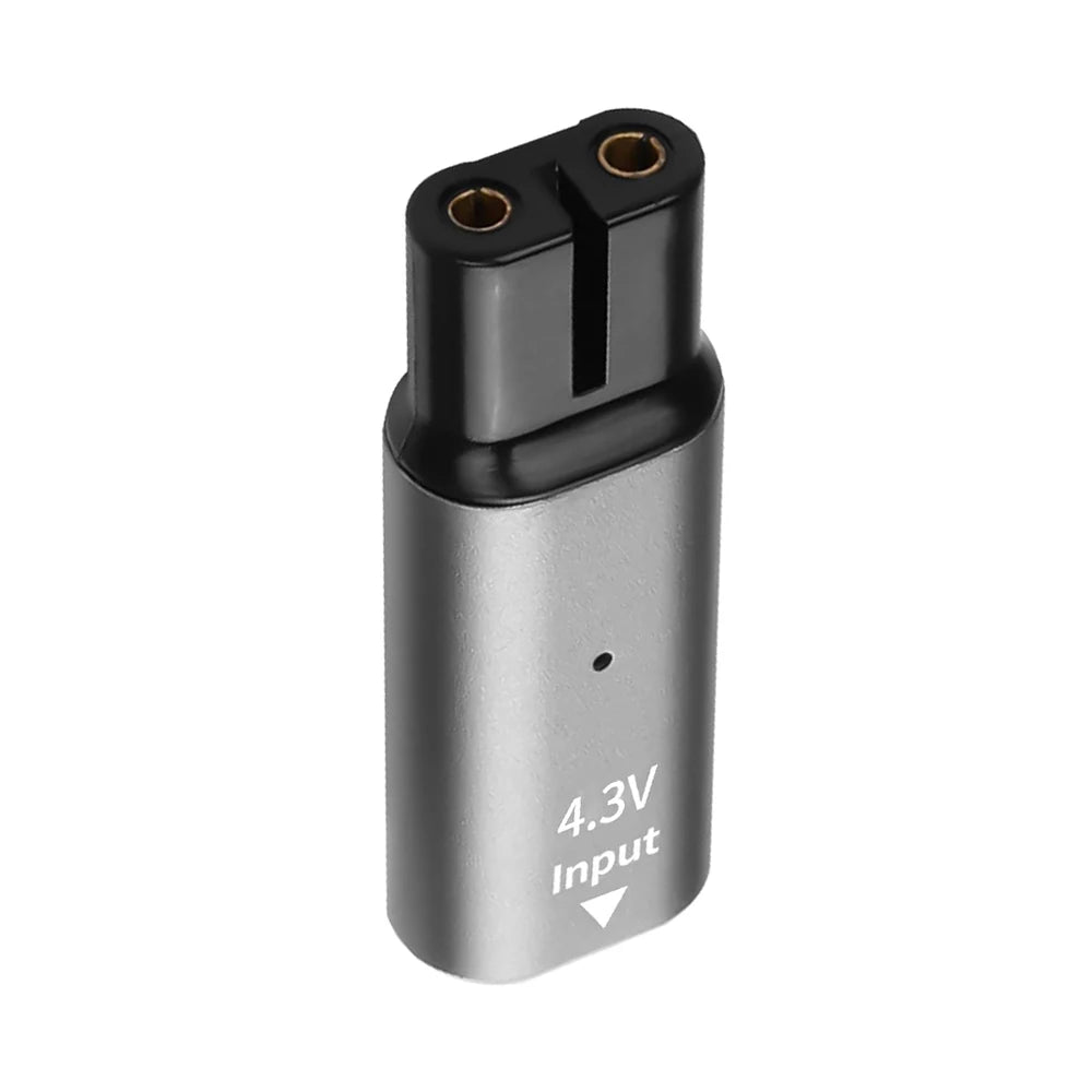 Type-C OneBlade Charger, 4.3V Shaver Adapter, LED Indicator
