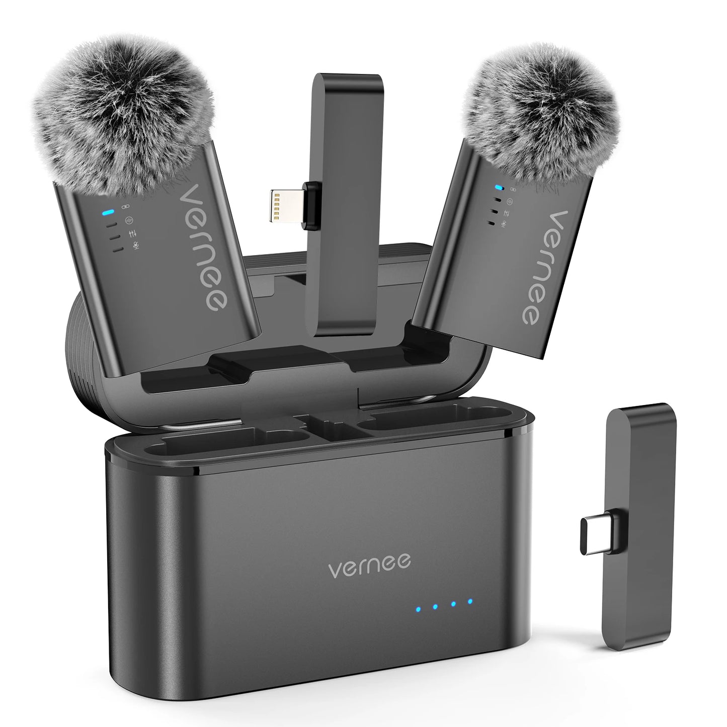 Capture Crisp Audio Anywhere with the Vernee M1 Wireless Lavalier Microphone