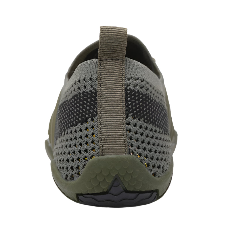 Men's Barefoot Cross-Trainer Shoes – Minimalist Zero Drop Sole, Wide Toe Box, Upstream Water Shoes for Beach & Swimming