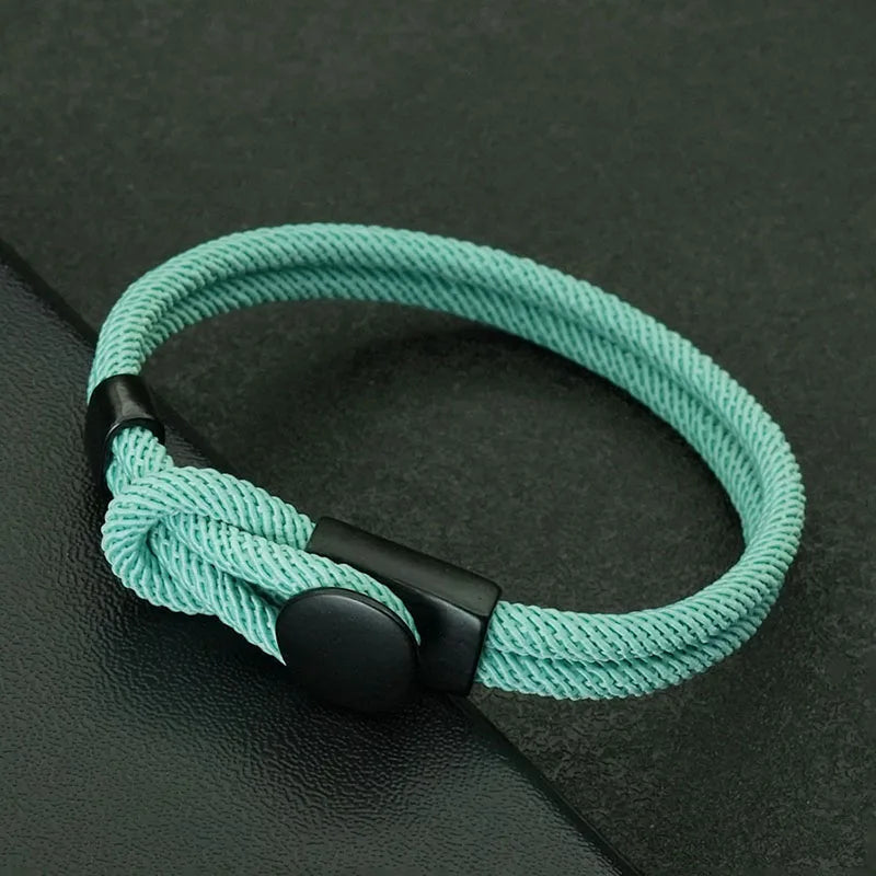 MGS Lucky Cord Bracelet for Men – Grade A Beaded Rope Bracelet