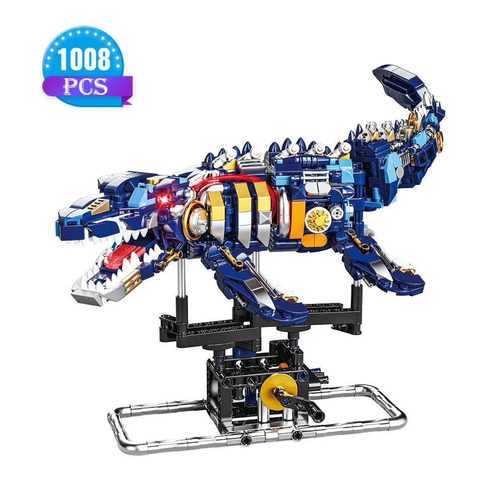 Mechanical Jiaolong Sea Creature Building Kit β Educational & Creative Building Blocks Set