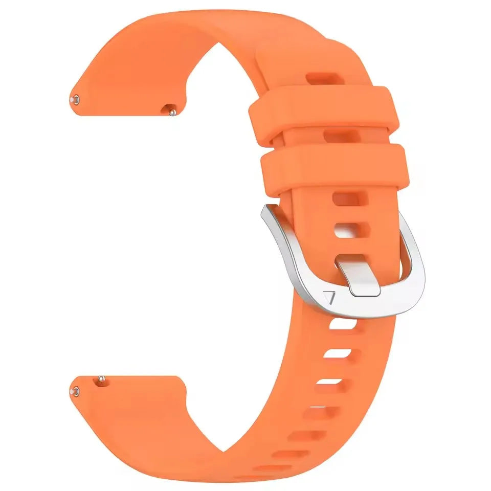 Universal Silicone Watch Bands for Garmin – 18mm, 20mm, 22mm Options