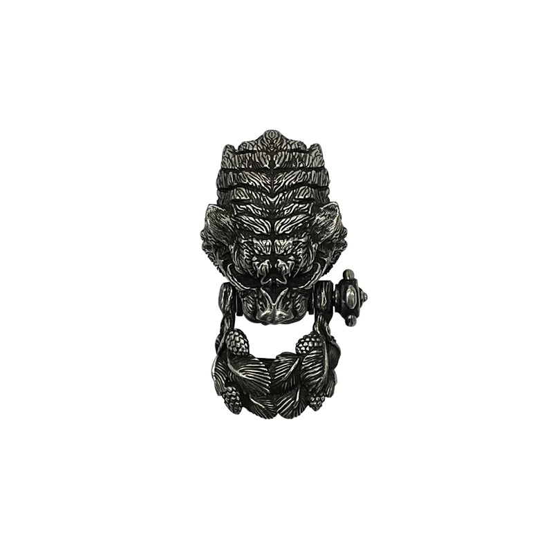 Upgrade Your Outdoor EDC with Fine Brass Tiger Head Buckles - Ideal Paracord Bracelet Accessories for DIY Enthusiasts - Man Gifts Shop