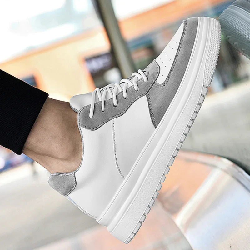 Men’s Elevator Sneakers – Hidden Heel Heightening Shoes (6CM, 8CM, 10CM)