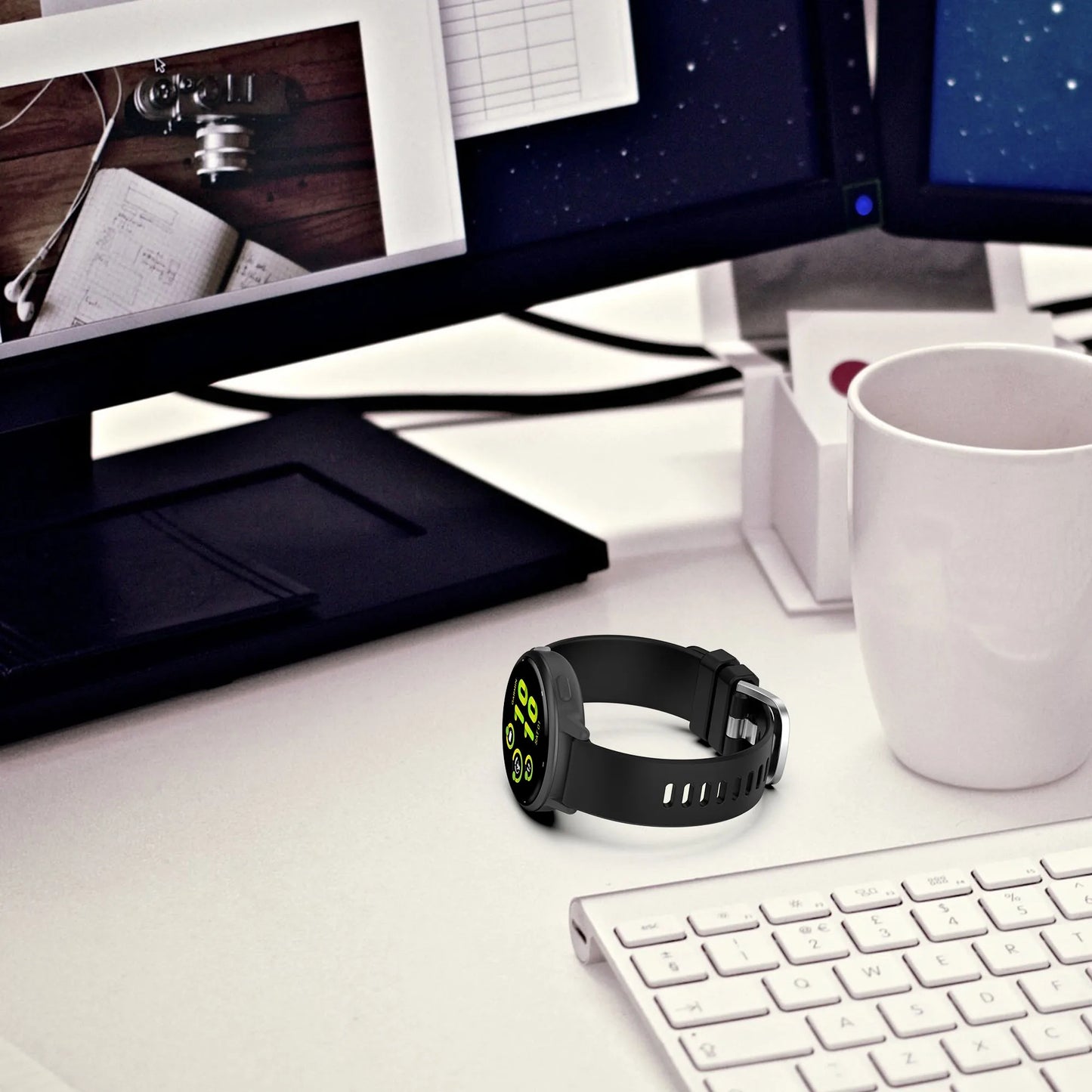 Universal Silicone Watch Bands for Garmin – 18mm, 20mm, 22mm Options