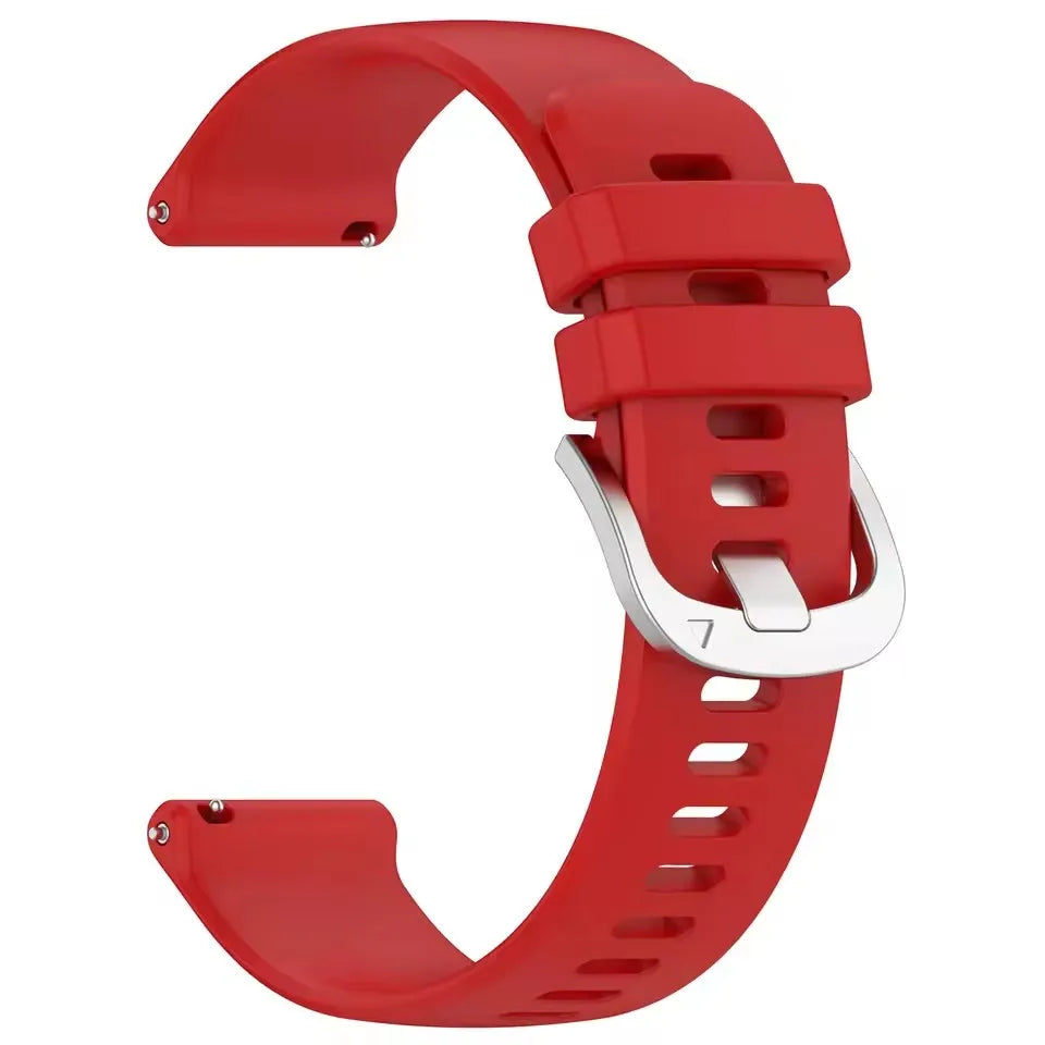 Universal Silicone Watch Bands for Garmin – 18mm, 20mm, 22mm Options