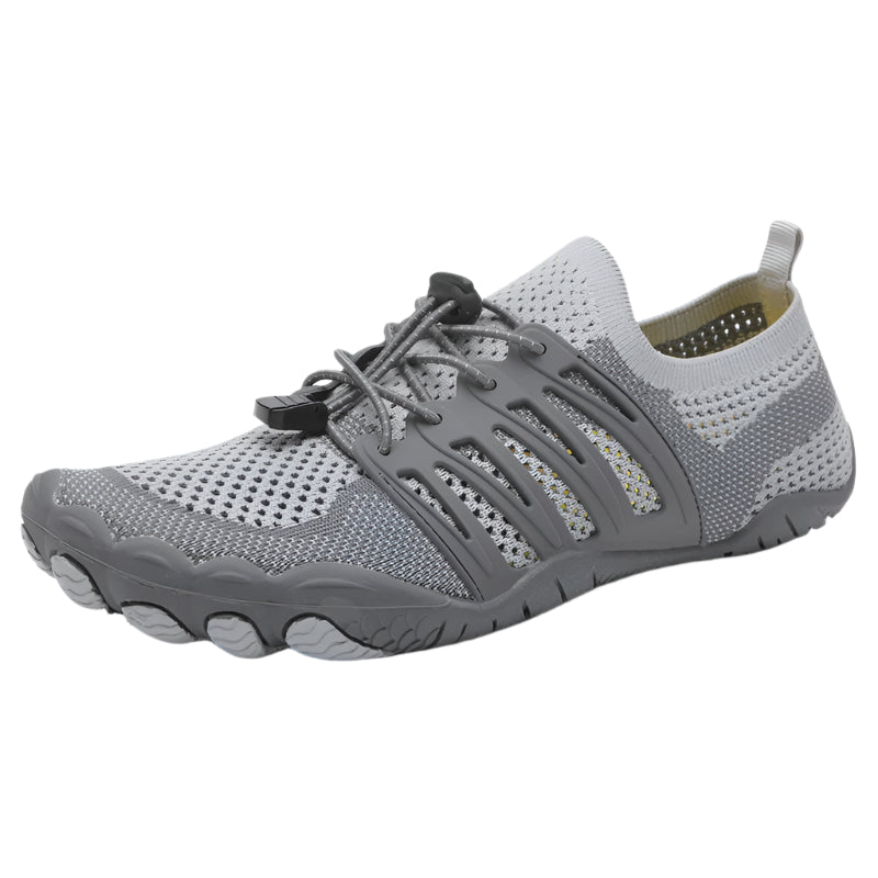 Men's Barefoot Cross-Trainer Shoes – Minimalist Zero Drop Sole, Wide Toe Box, Upstream Water Shoes for Beach & Swimming