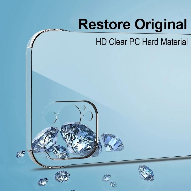 Stay Sleek and Protected with the Frameless Transparent iPhone Case