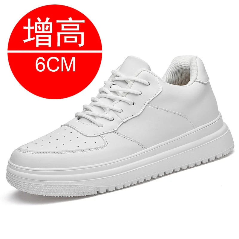 Men’s Elevator Sneakers – Hidden Heel Heightening Shoes (6CM, 8CM, 10CM)