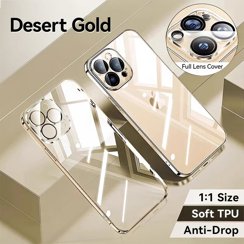 Original Joyroom Clear Case for iPhone 16 Pro Max – Slim, Strong, and Built to Show Off