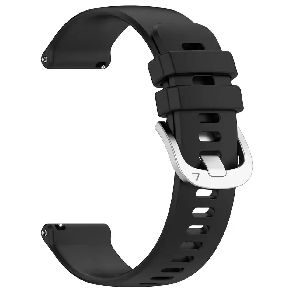 Universal Silicone Watch Bands for Garmin – 18mm, 20mm, 22mm Options