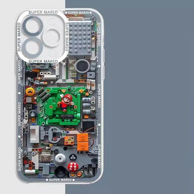 Super Mario Bros Silicone Case for iPhone 15 Pro Max, 16, 14 – Fun, Retro Style Meets Everyday Protection