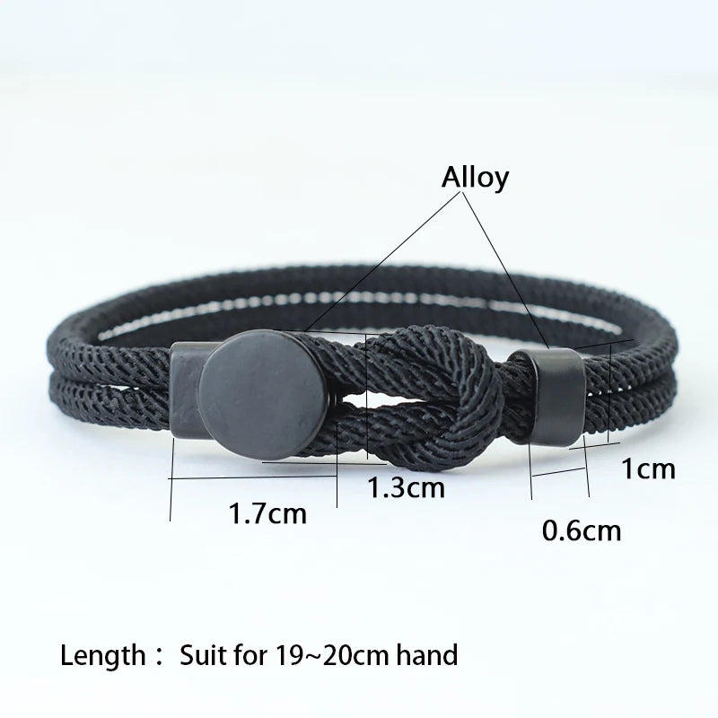 MGS Lucky Cord Bracelet for Men – Grade A Beaded Rope Bracelet