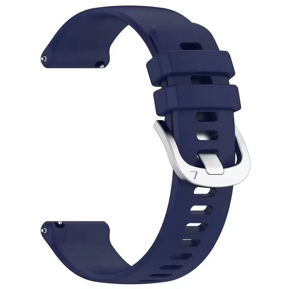Universal Silicone Watch Bands for Garmin – 18mm, 20mm, 22mm Options