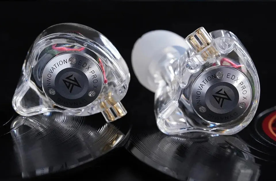 KZ EDX PRO X Wired Earphones HIFI Stereo Bass Music In - Ear Earbuds Headphones