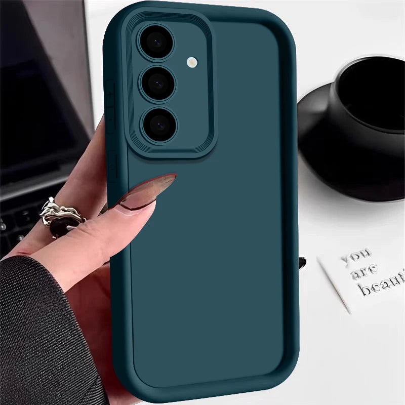 Soft TPU Candy Color Silicone Case for Samsung Galaxy A & S Series – Ultra Protection & Style (S25)