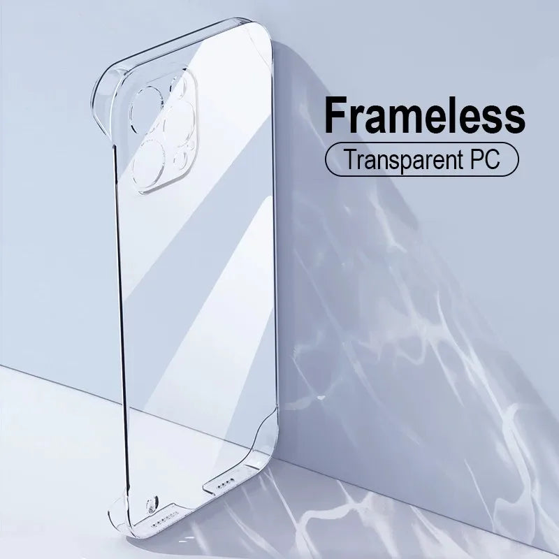 Stay Sleek and Protected with the Frameless Transparent iPhone Case