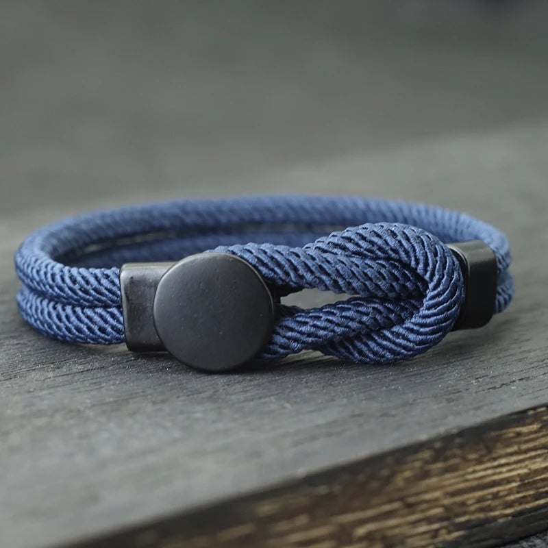 MGS Lucky Cord Bracelet for Men – Grade A Beaded Rope Bracelet