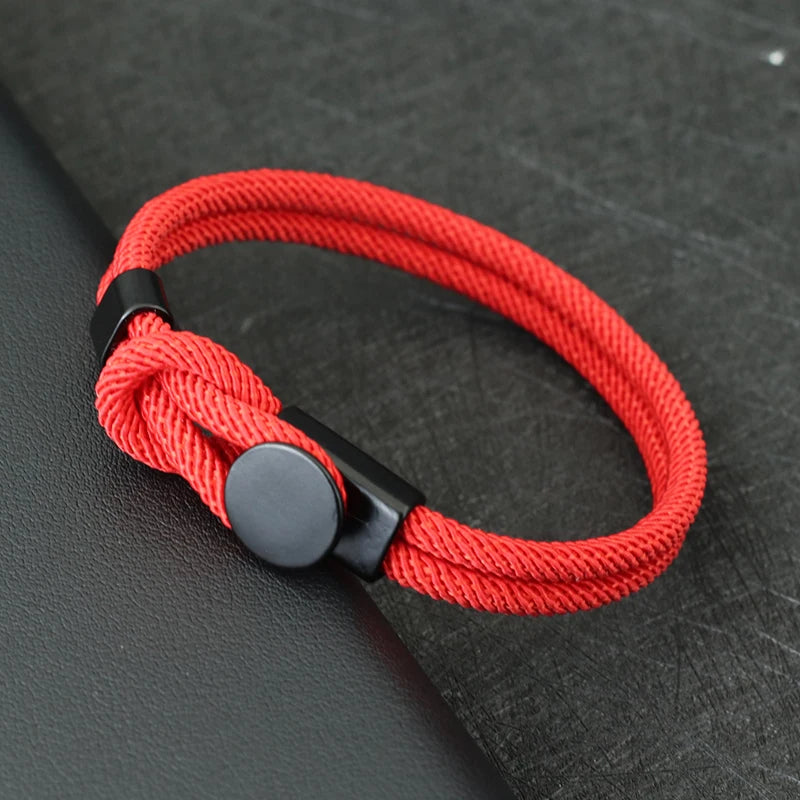 MGS Lucky Cord Bracelet for Men – Grade A Beaded Rope Bracelet