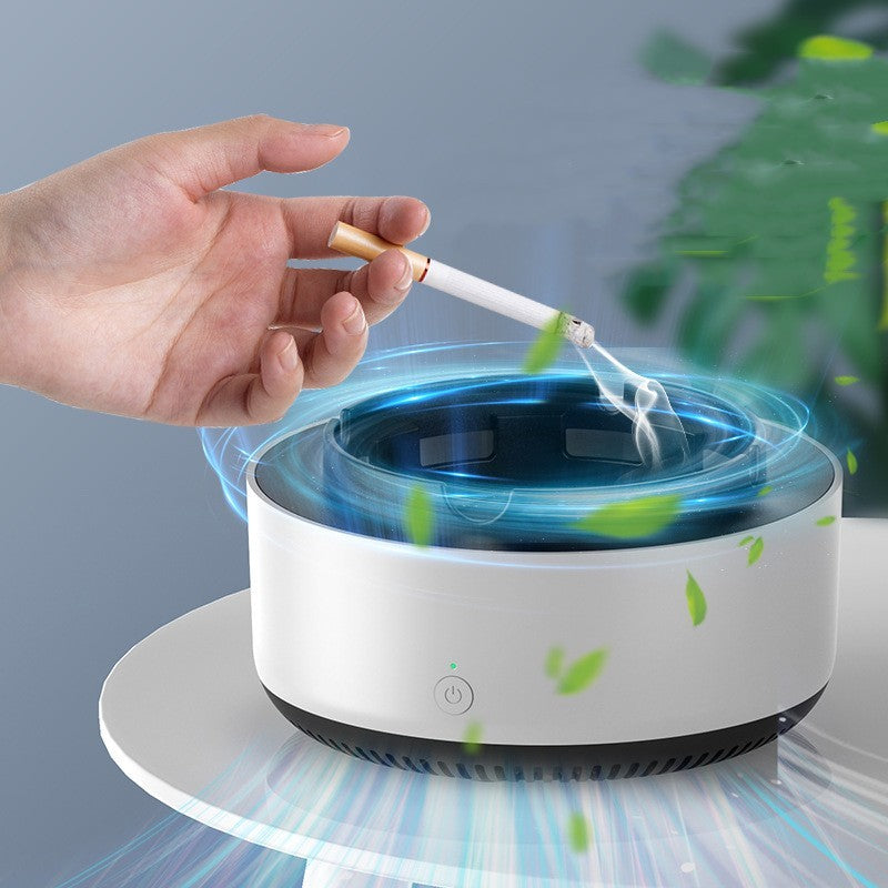 Portable Air Purifier Ashtray – Smoke Removal & Anion Freshener for Cars & Homes
