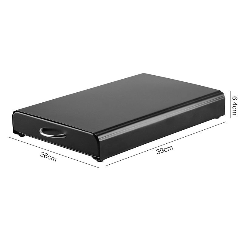 Carbon Steel Coffee Capsule Drawer – Sleek Storage for 60 Pods