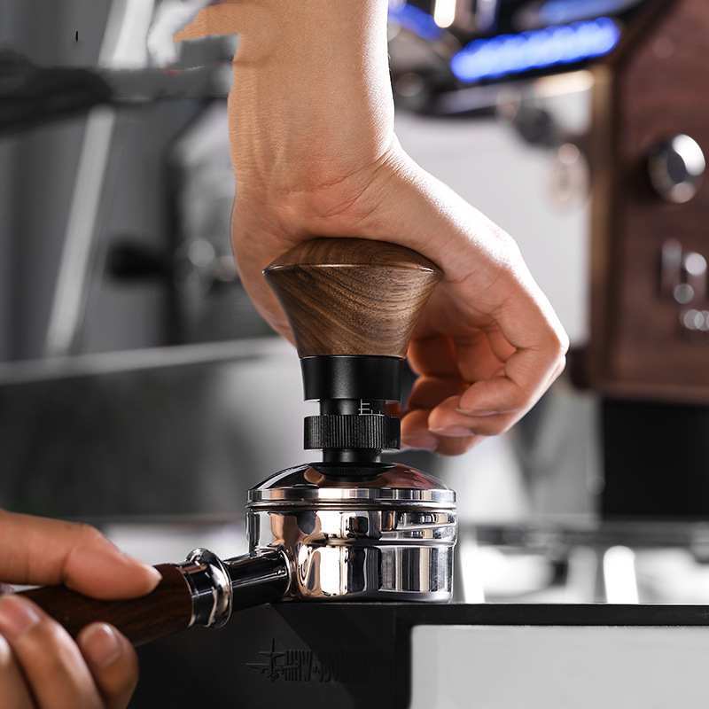 Bomber Strength – Premium Walnut Espresso Tamper (58mm)
