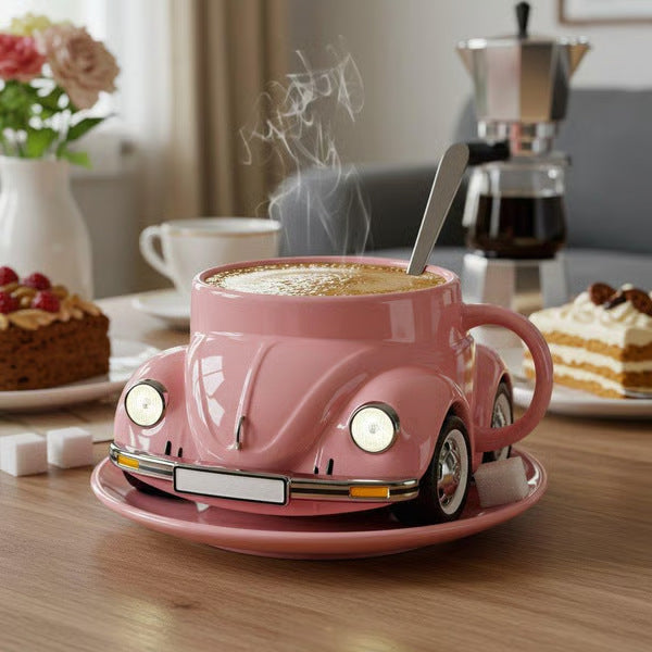 Beetle Mug – Retro Ride for Coffee Lovers